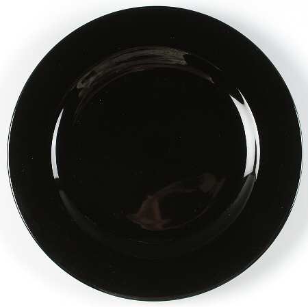Prisma Black 12" Chop Plate (Round Platter)