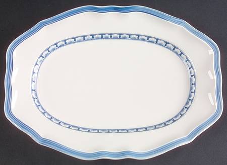 Casa Azul 11" Oval Serving Platter by Villeroy & Boch