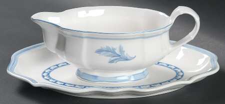 Casa Azul Gravy Boat & Underplate/Relish by Villeroy & Boch
