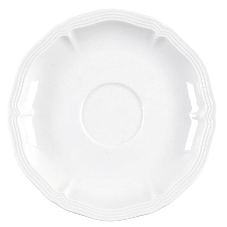 Chambord (White, Fine China) Saucer