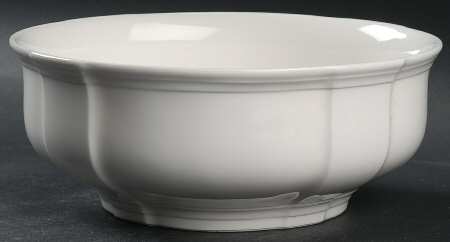 Chambord (White, Fine China) 8" Round Vegetable Bowl