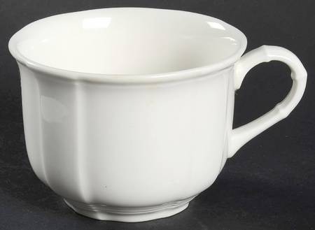 Chambord (White, Fine China) Breakfast Cup