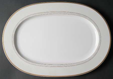 Kimono 16" Oval Serving Platter