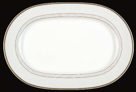 Kimono 13" Oval Serving Platter