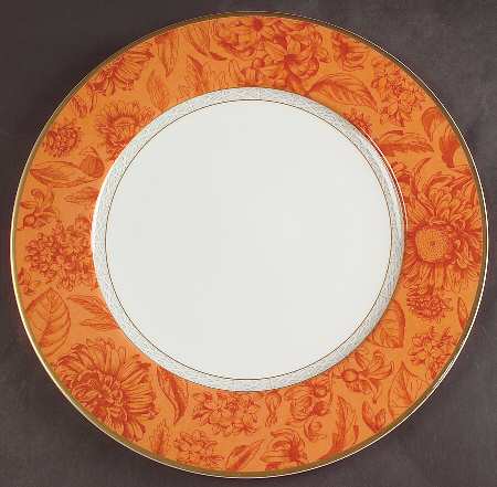 Kimono Kutani Service Plate (Charger)