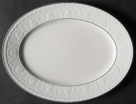 Palatino (Smooth Edge) 13" Oval Serving Platter