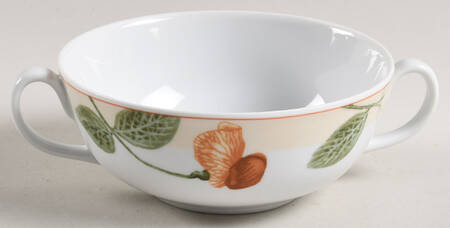 Botanica Flat Cream Soup Bowl