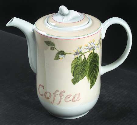 Botanica Coffee Pot & Lid