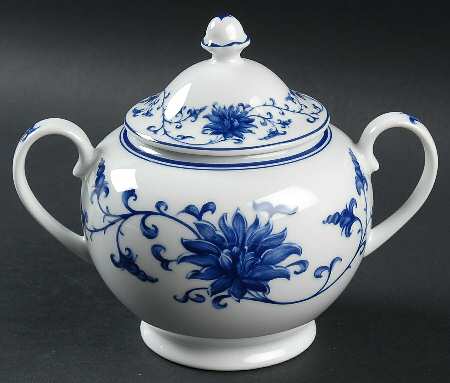Lapis Sugar Bowl & Lid