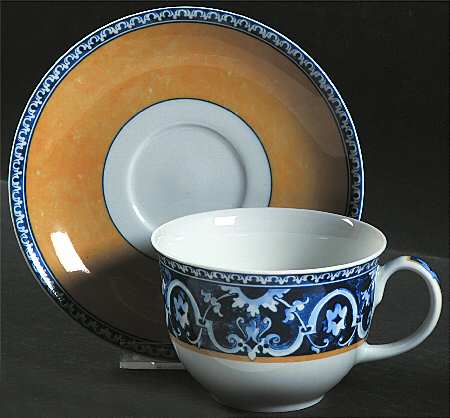 Porto Alegre Flat Cup & Saucer Set