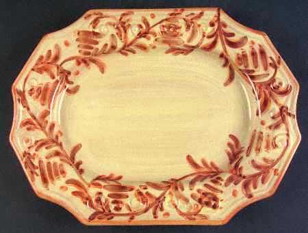 Arabesco 15" Oval Serving Platter
