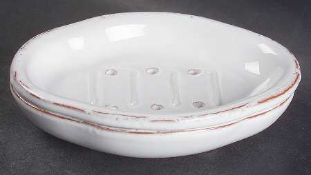 Bianco 2-Piece Soap Dish (Bowl and Strainer)