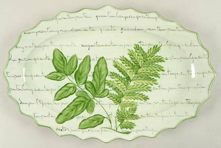 Botanico 16" Oval Serving Platter