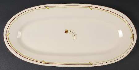 Fiori Di Bosco 16" Oval Serving Platter