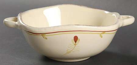 Fiori Di Bosco 5" Round Handled Bowl