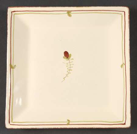 Fiori Di Bosco Square Salad Plate