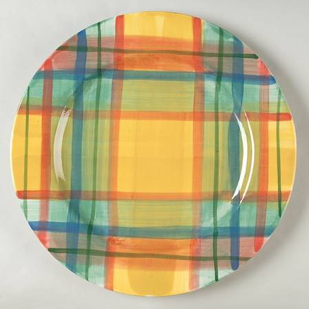 Madras Large Dinner Plate