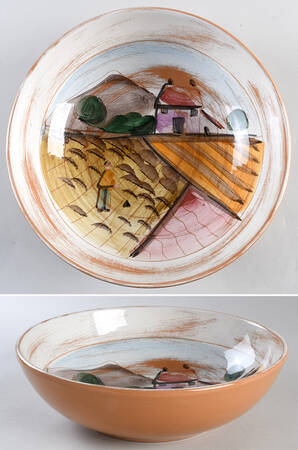 Tuscany 10" Large Salad Serving Bowl