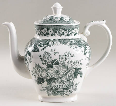Balmoral Green Tea/Coffee Pot & Lid