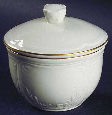 Cortina 2000 Gold Sugar Bowl & Lid