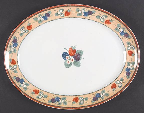 Del Bosco 14" Oval Serving Platter