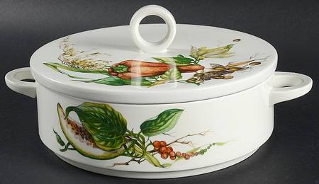 VIL74 1.5 Qt Round Covered Casserole