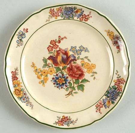 Fleurs De Montclair Bread & Butter Plate