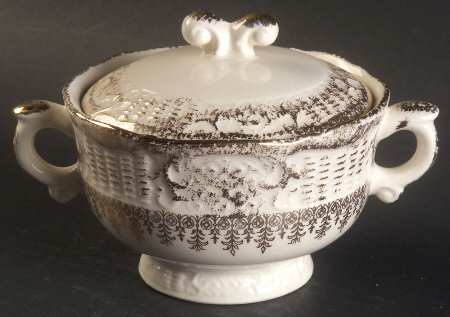 VOG61 Sugar Bowl & Lid