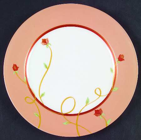 Rosebud Salad Plate