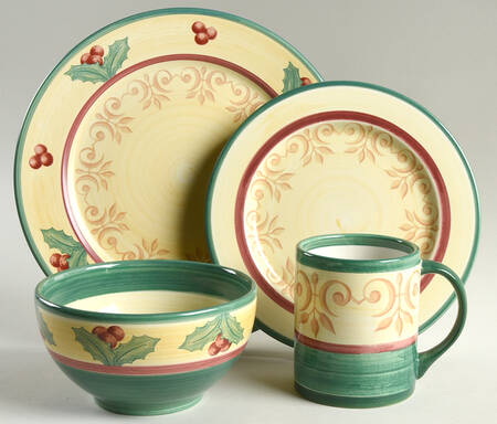 Merry Winter 4 Piece Place Setting