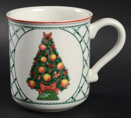 Basket Accent Mug