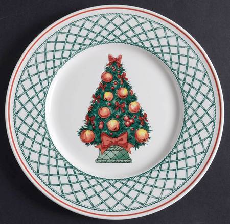 Basket Accent Salad Plate
