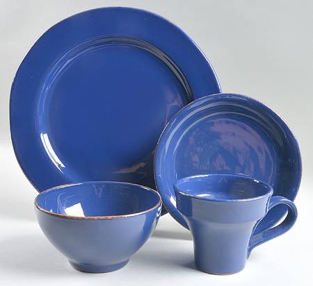 Blu 4 Piece Place Setting