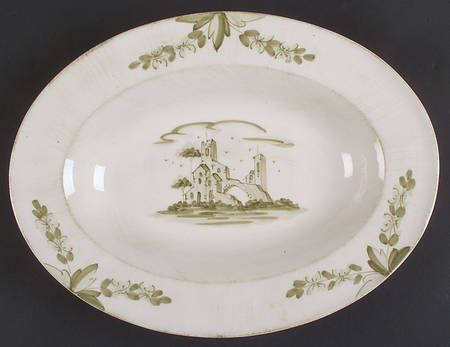 Borgo Antico 15" Deep Oval Serving Platter