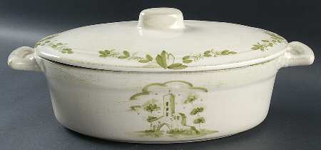 Borgo Antico 3.75 Qt Oval Covered Casserole