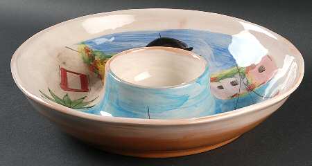 La Fenice 1 Piece Chip & Dip