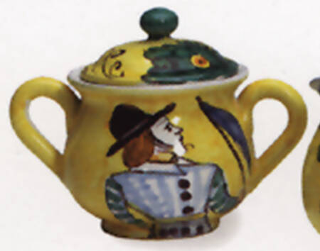 Dell'Arte Sugar Bowl & Lid