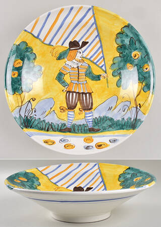 Dell'Arte 12" Round Vegetable Bowl