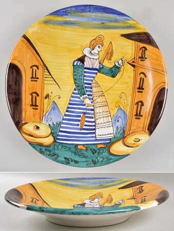 Dell'Arte 13" Chop Plate (Round Platter)