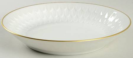 Florence (Gold Trim) Coupe Soup Bowl