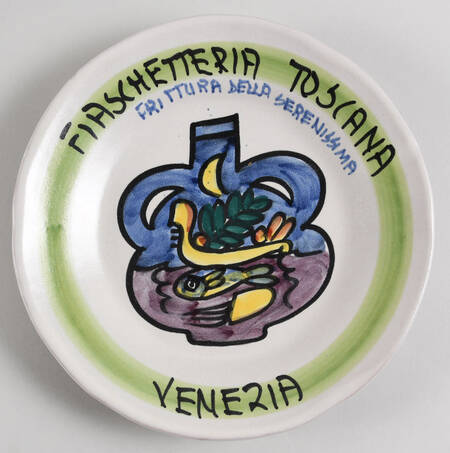 Ristorante Luncheon Plate by Vietri (Italy)