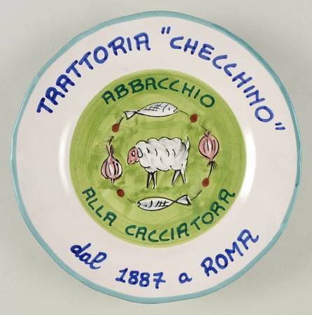 Ristorante Luncheon Plate