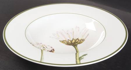 Flora Large Rim Soup Bowl