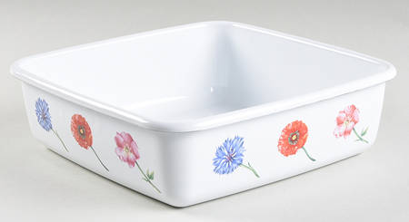 Flora 8" Metal Square Baker