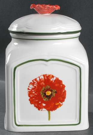 Flora Small Canister & Lid