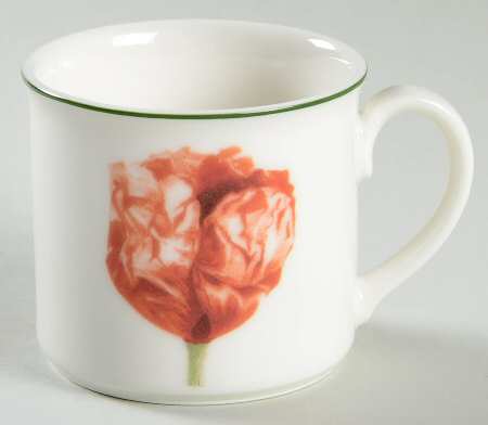 Flora Flat Demitasse Cup