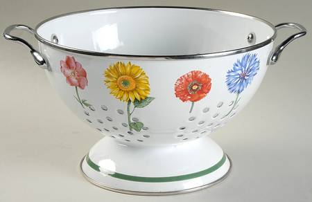 Flora Metal Colander