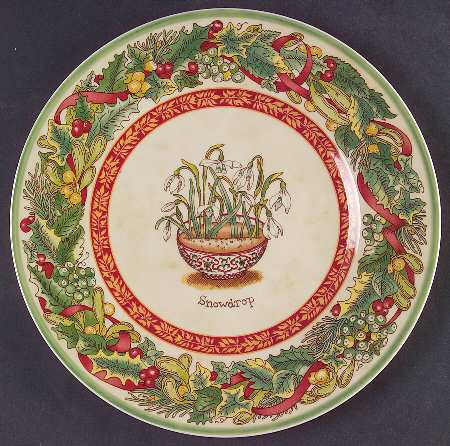 Festive Memories Accent Salad Plate