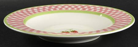Strawberries 'N Cream 11" Individual Pasta Bowl