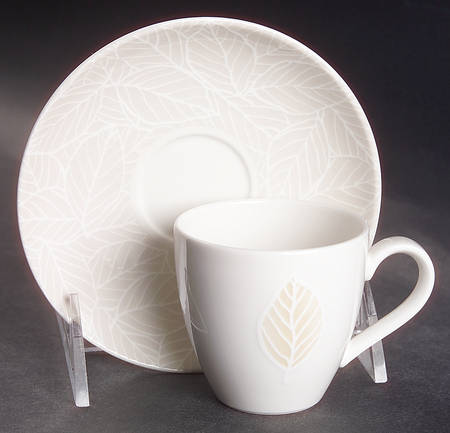 City Park Flat Demitasse Cup & Saucer Set